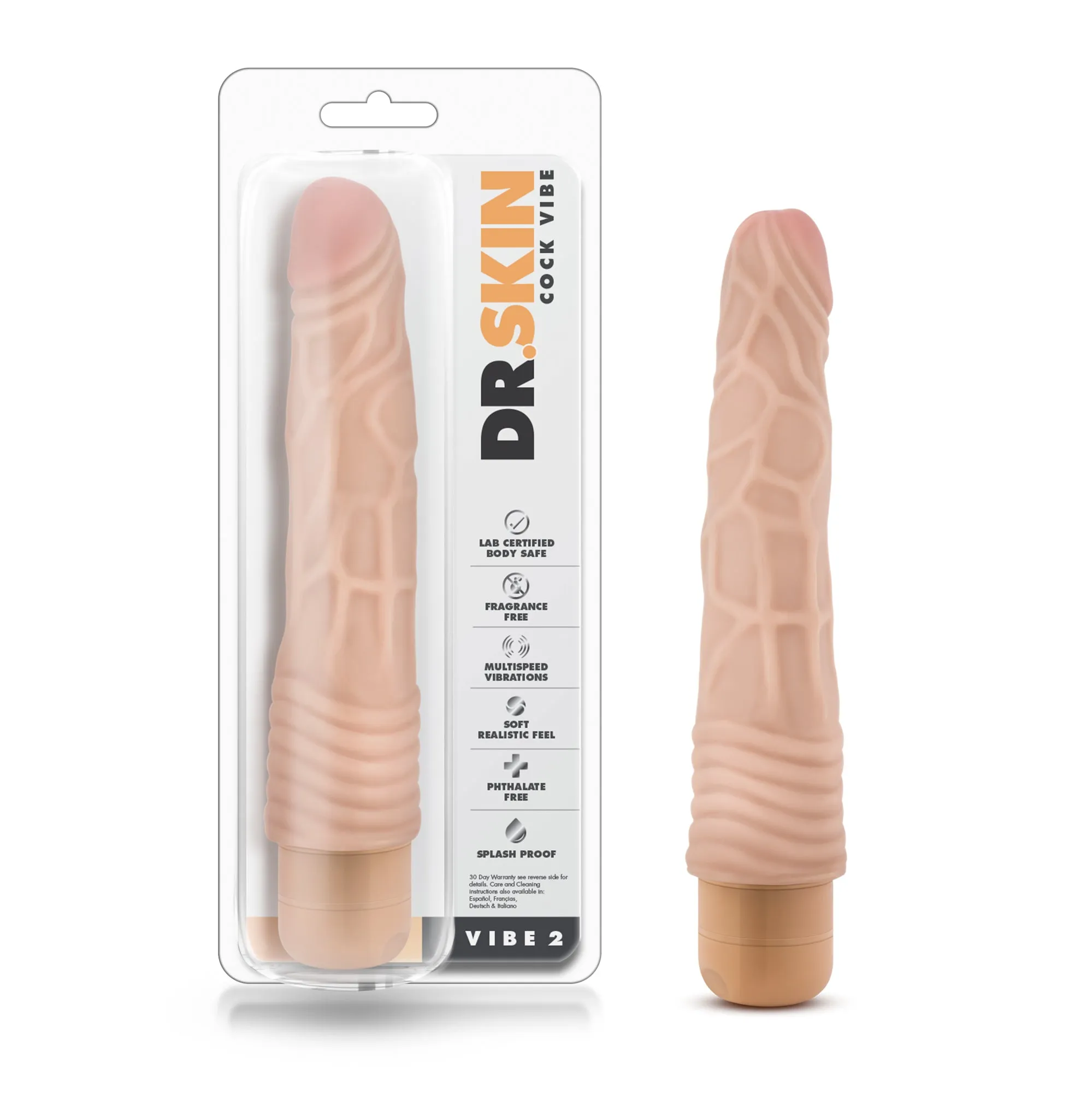 9-Inch Multi-Speed Vibrating Dildo for Beginners and Enthusiasts