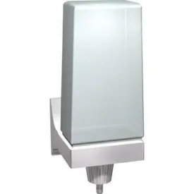 ASI 0356 Commercial Liquid Soap Dispenser, Surface-Mounted, Manual-Push, Plastic - 24 Oz