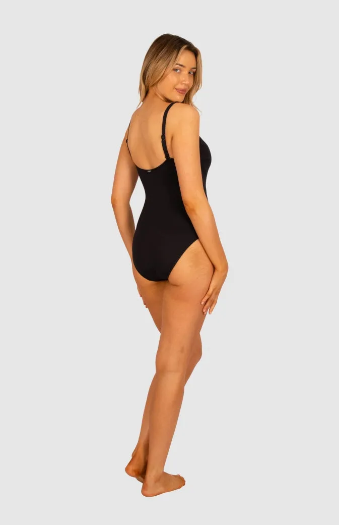 Baku D-E V-Neck One Piece - Eco