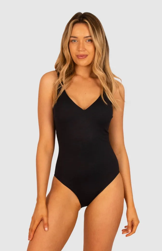 Baku D-E V-Neck One Piece - Eco