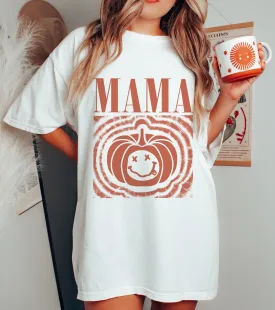 Bella or Comfort Colors Mama Rocker Halloween Pumpkin Spice Shirt / Fall Tees