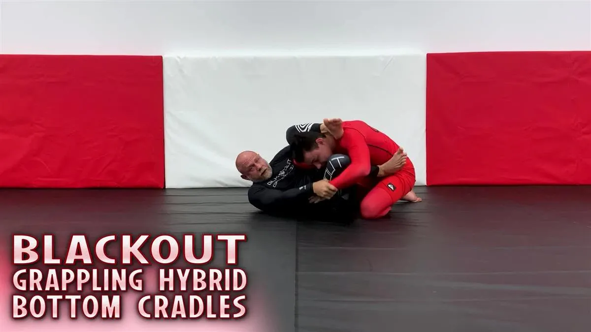 Blackout Grappling Hybrid Bottom Cradles by David Petrone