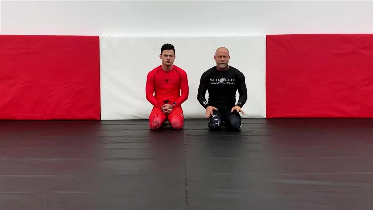 Blackout Grappling Hybrid Bottom Cradles by David Petrone