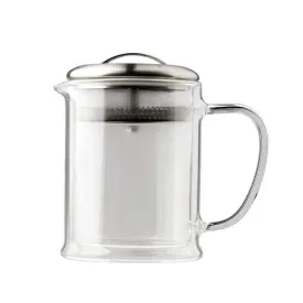 CasaWare 15-Oz Double Wall Glass Teapot