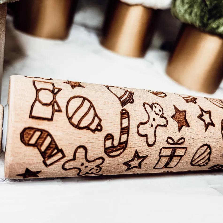 Christmas Rolling Pin Set