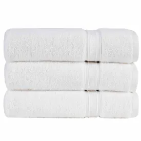 Christy Serene Combed Cotton Towel - White