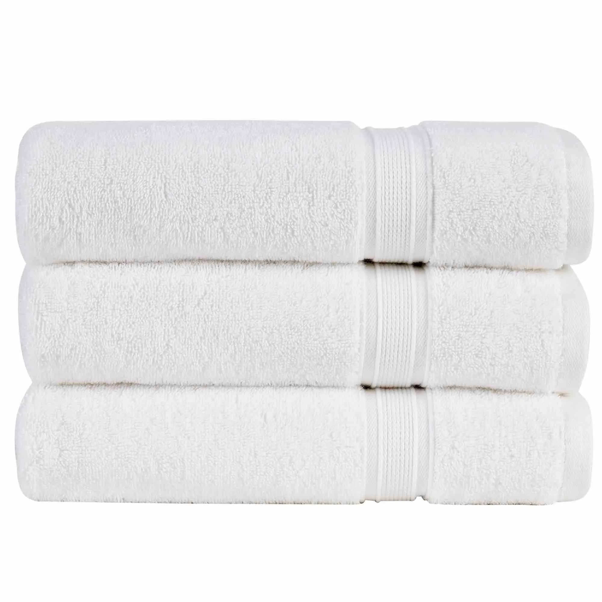 Christy Serene Combed Cotton Towel - White