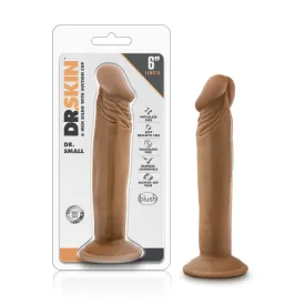 Blush® Dr. Skin 6.5-Inch Realistic Mocha Dildo with Suction Cup Base