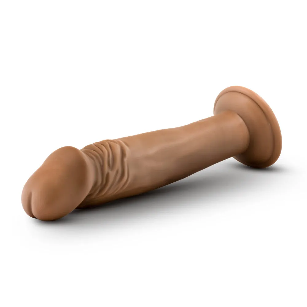 Blush® Dr. Skin 6.5-Inch Realistic Mocha Dildo with Suction Cup Base