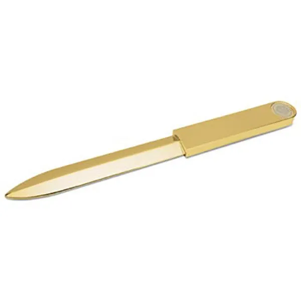 Gold Plated Bates Letter Opener