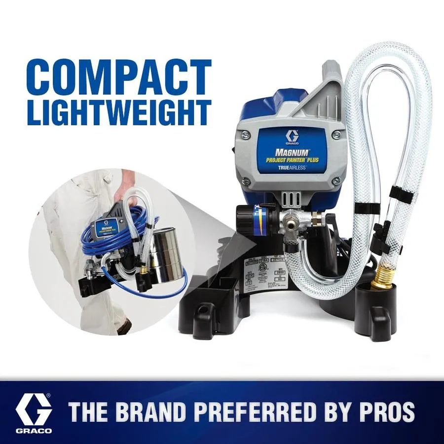 Graco Magnum Project Painter Plus 2800 PSI @ 0.24 GPM Electric TrueAirless Sprayer - Stand