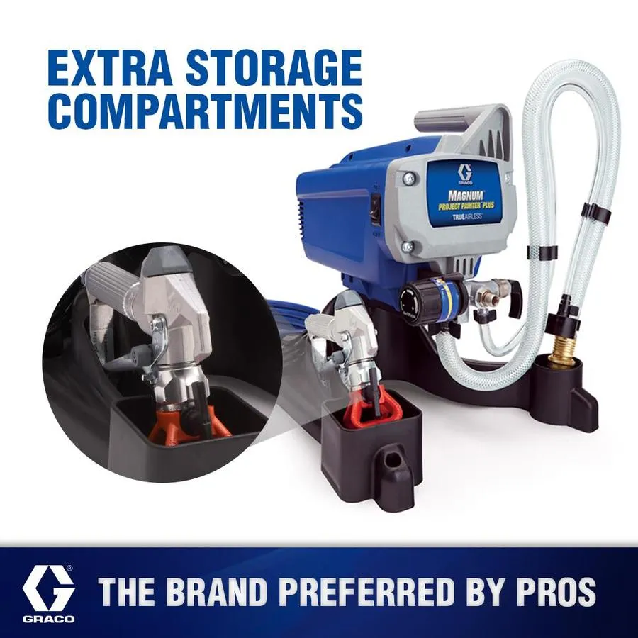 Graco Magnum Project Painter Plus 2800 PSI @ 0.24 GPM Electric TrueAirless Sprayer - Stand