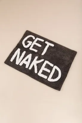 Holiday Get Naked Bath Mat Charcoal 45x60cm