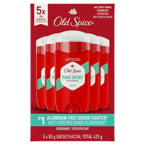 Old Spice Pure Sport High endurance Deodorant for Men 85g