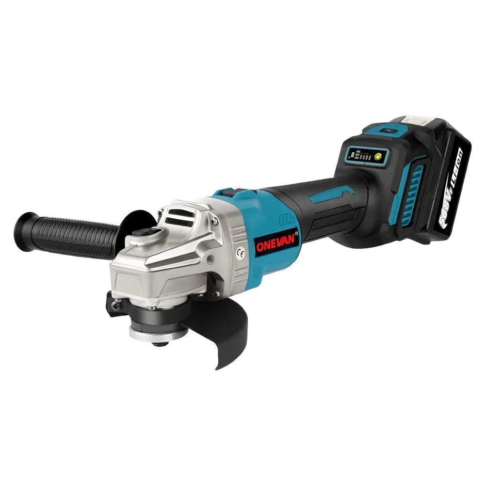 ONEVAN 125mm Brushless Electric Cordless Angle Grinder | For Makita 18V Battery