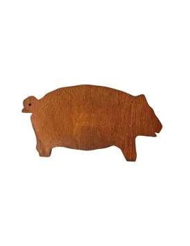 Pig Cutting Board