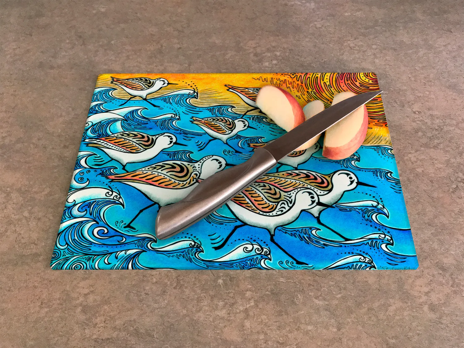 Sanderling Dance Cutting Board