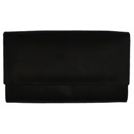 Snap enclosure Leather Women Wallet