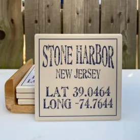 Stone Harbor Coaster Set