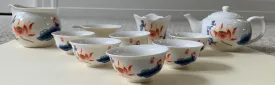 Vintage Japanese Tea Set, 10 Pieces